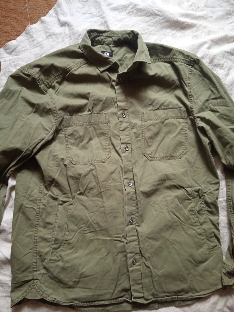 Рубашка мужская H&M Casual куртка р.L оригинал