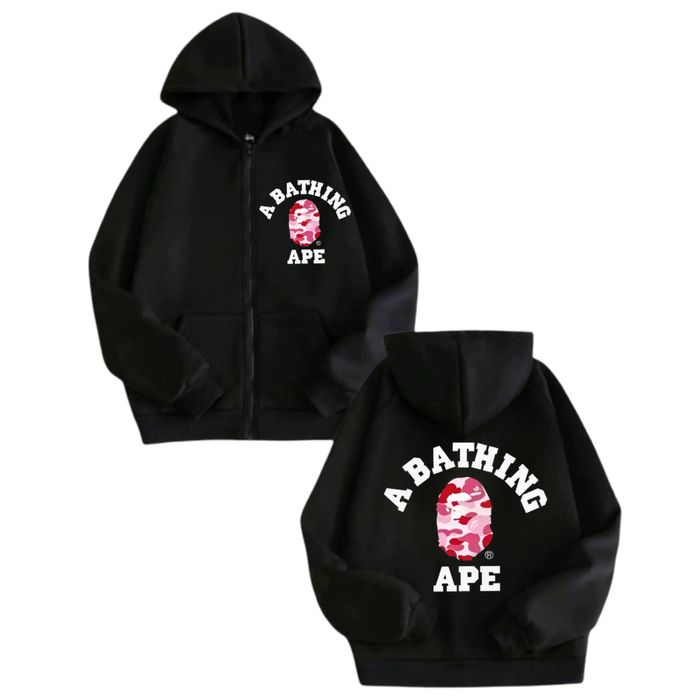 Зип-Худи BAPE A Bathing APE  Baby Milo Camo унисекс Бейп Кофта New