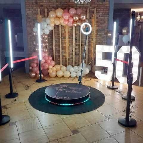 Fotobudka 360 Wesele Urodziny Ślub Rocznica Karnawał Event Impreza