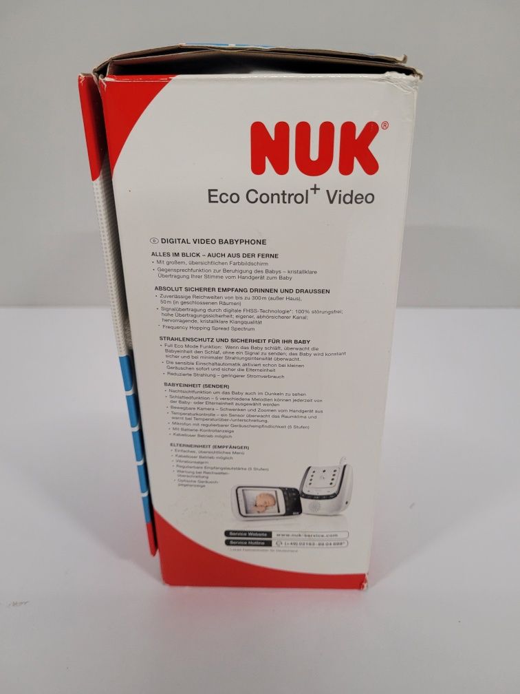 Nuk Eco Control + Video Elektroniczna Niania