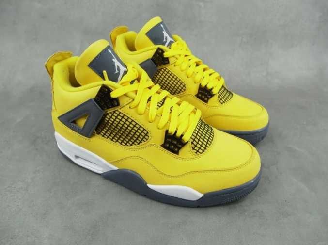 nowy Jordan 4 Retro Lightning Moda rozmiar.46