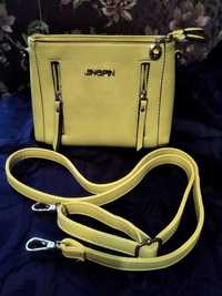 Сумка, сумочка, жёлтая, красивая, новая.