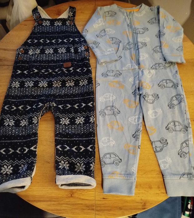 Zestaw 23 ubranek chłopięcych 86