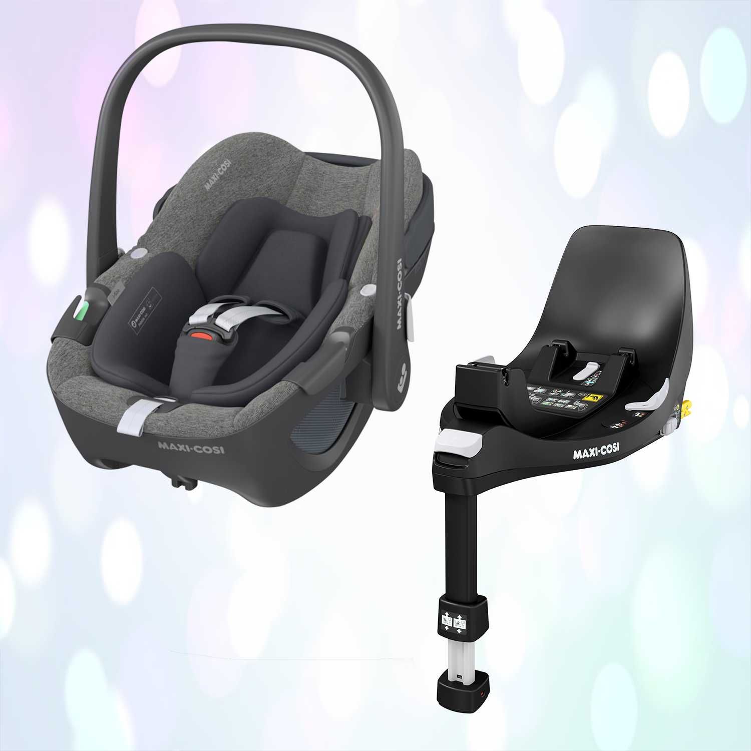 Maxi Cosi Pebble 360 z Bazą 360 Select Grey/Zestaw/Nowy/Pobranie