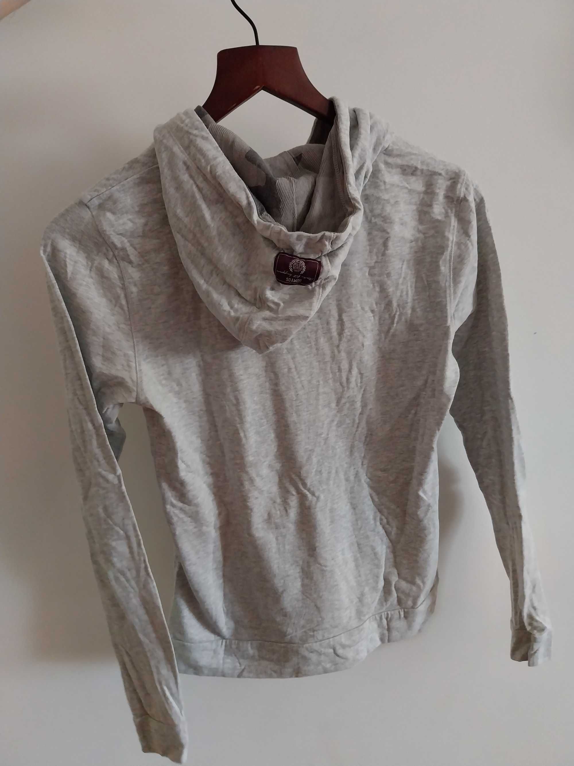 Camisola com capuz/Sweat/Hoodie cinzenta, 13-14 anos