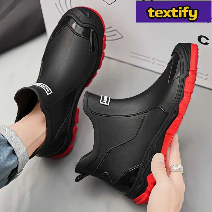 Buty deszczowe/KALOSZE - jednokolorowe, antypoślizgowe Buty deszczowe!