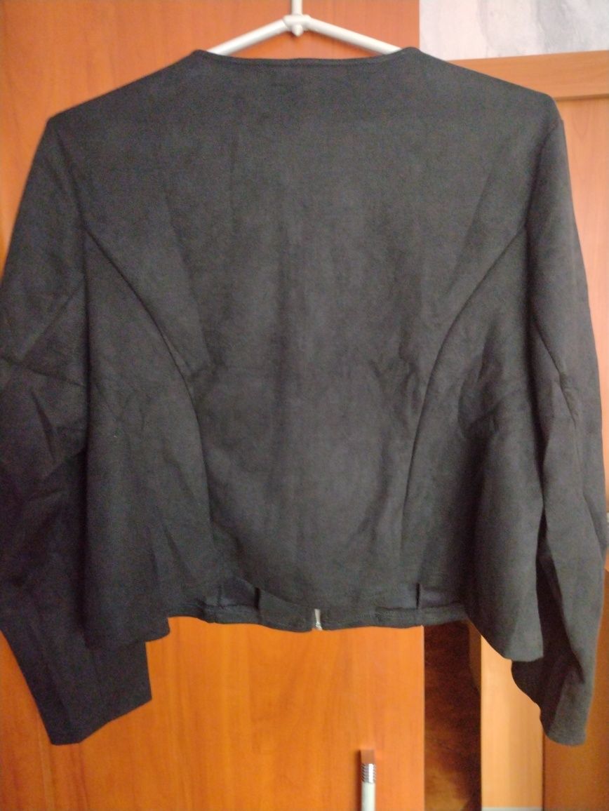 Nowa ramoneska eko-zamsz 3xl