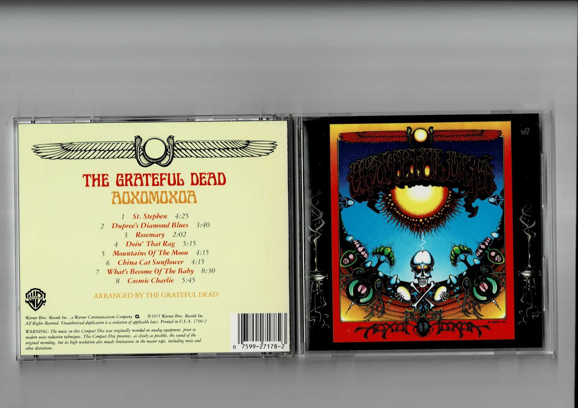 THE GRATEFUL DEAD Aoxomoxoa CD 1991 USA Idealna Bez rysek