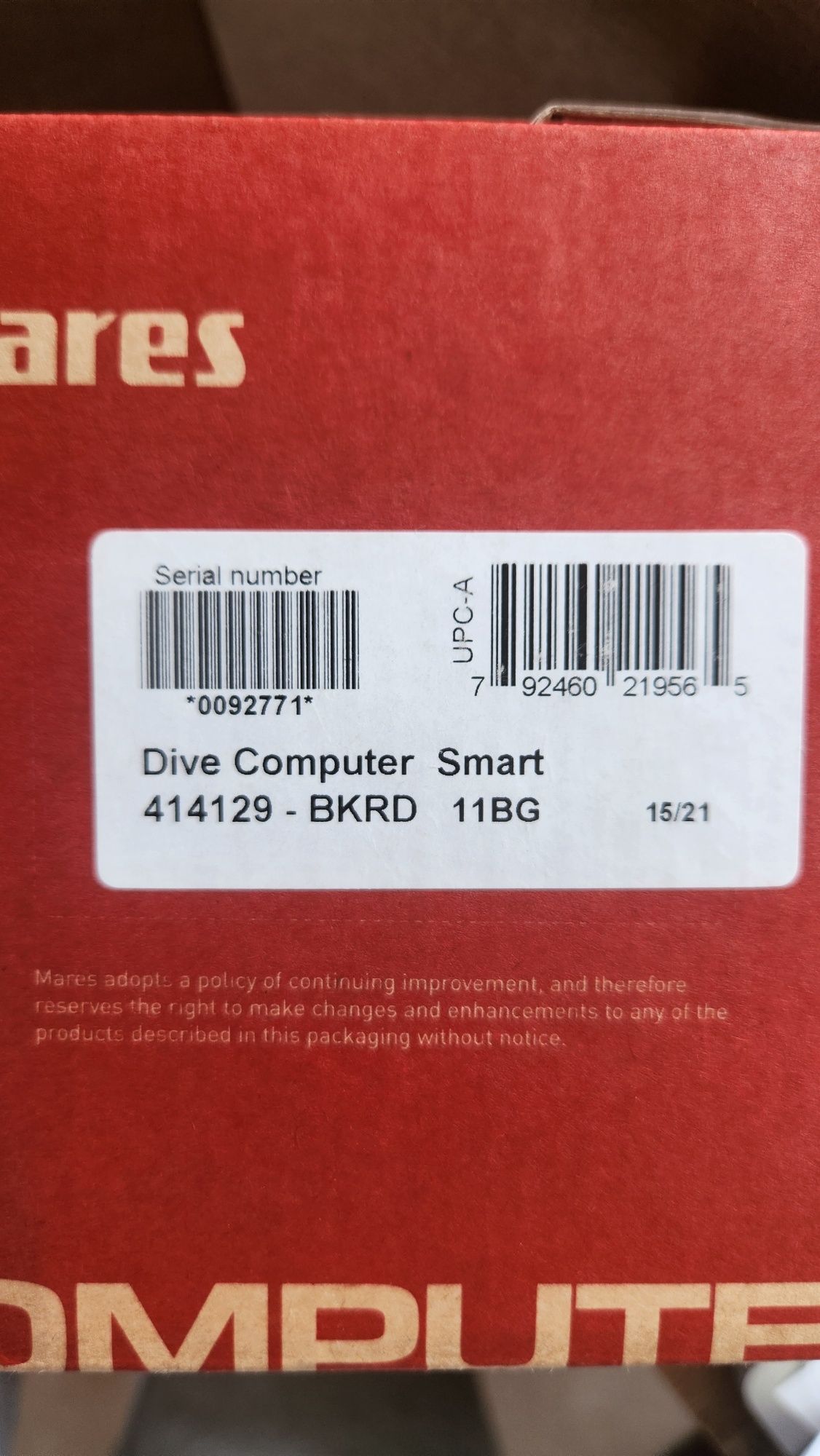 Komputer nurkowy Mares Smart