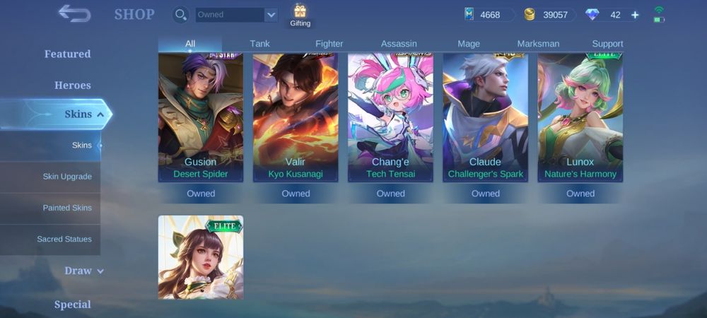 Аккаунт mobile legends