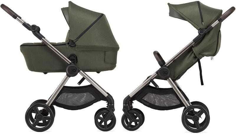 Anex IQ - wózek głęboko-spacerowy 3w1 + adaptery gratis