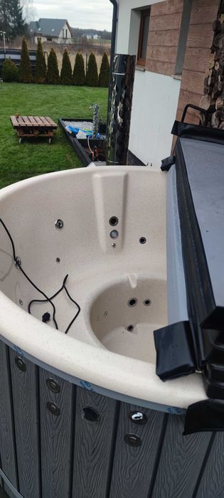 Balia ogrodowa VIP Jacuzzi bania beczka spa ruska bania