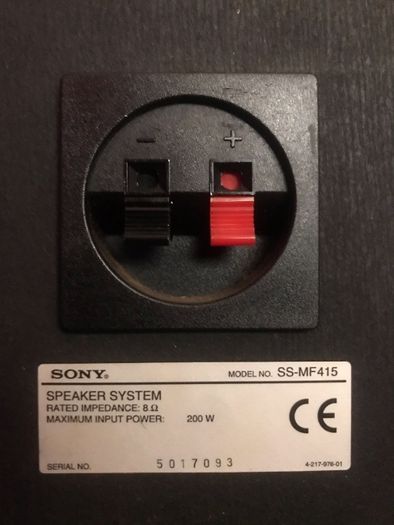 Colunas SONY SS-MF415 - 200W