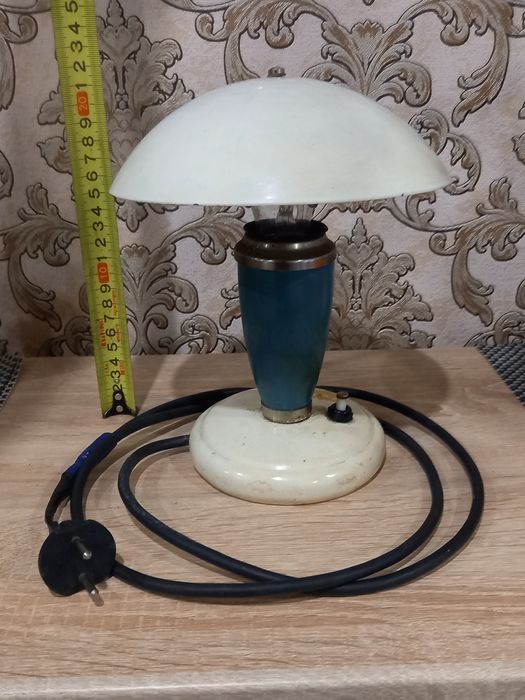 Лампа настольная ГРИБОК Времён СССР 1988г.в.