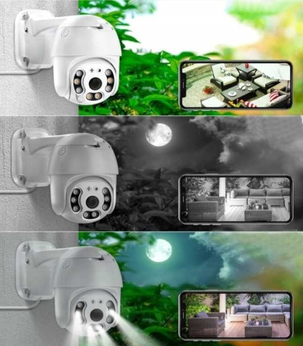 Kamera IP obrotowa Full HD wifi zewnętrzna 5mp 32 GB G256