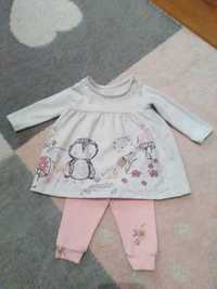 Sukienka i leginsy 3-6 m-ca