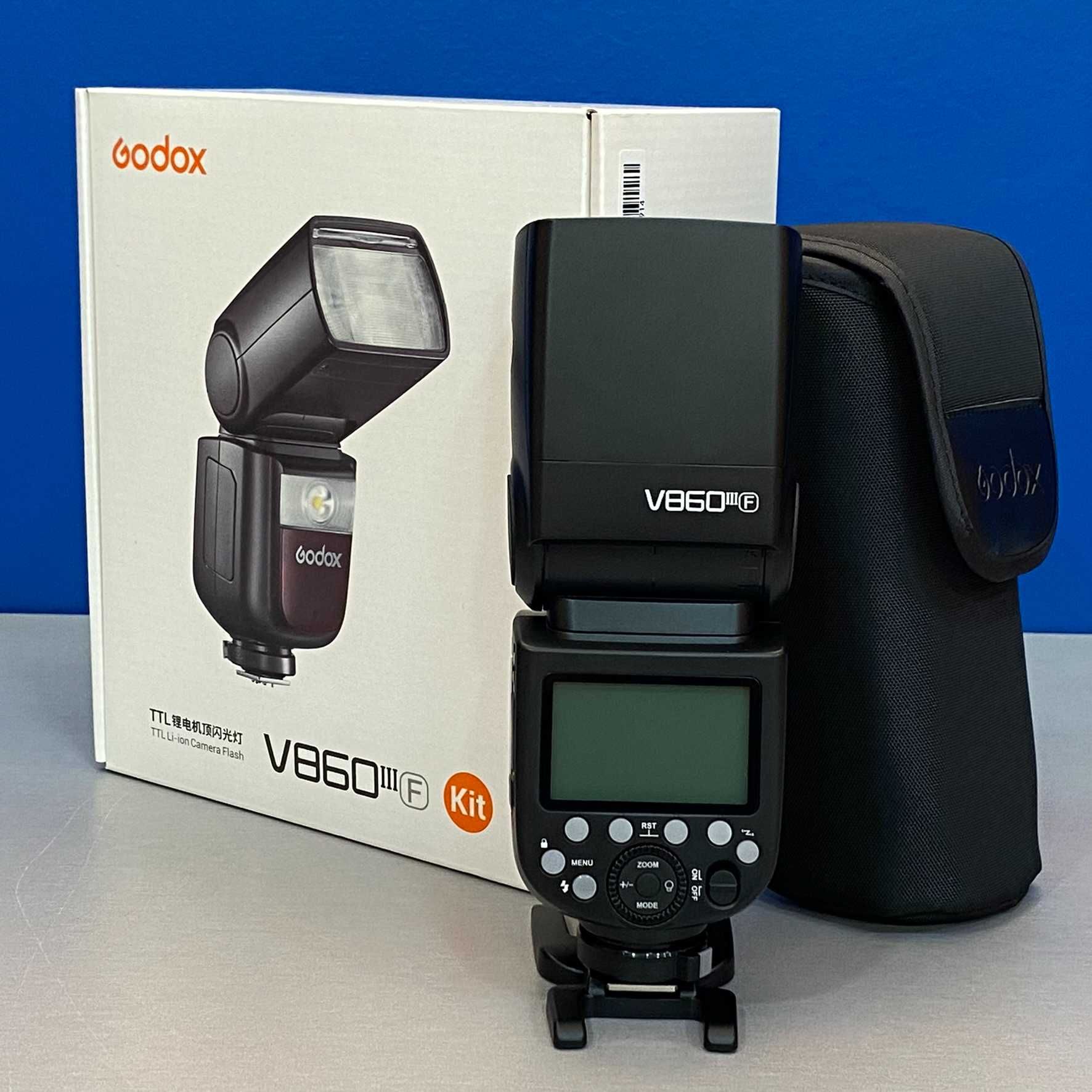 Godox Speedlite V860III-F (Fujifilm) - NOVO - 3 ANOS DE GARANTIA