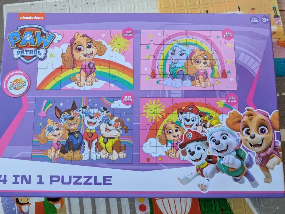Puzzle Psi patrol 4w1 Skye