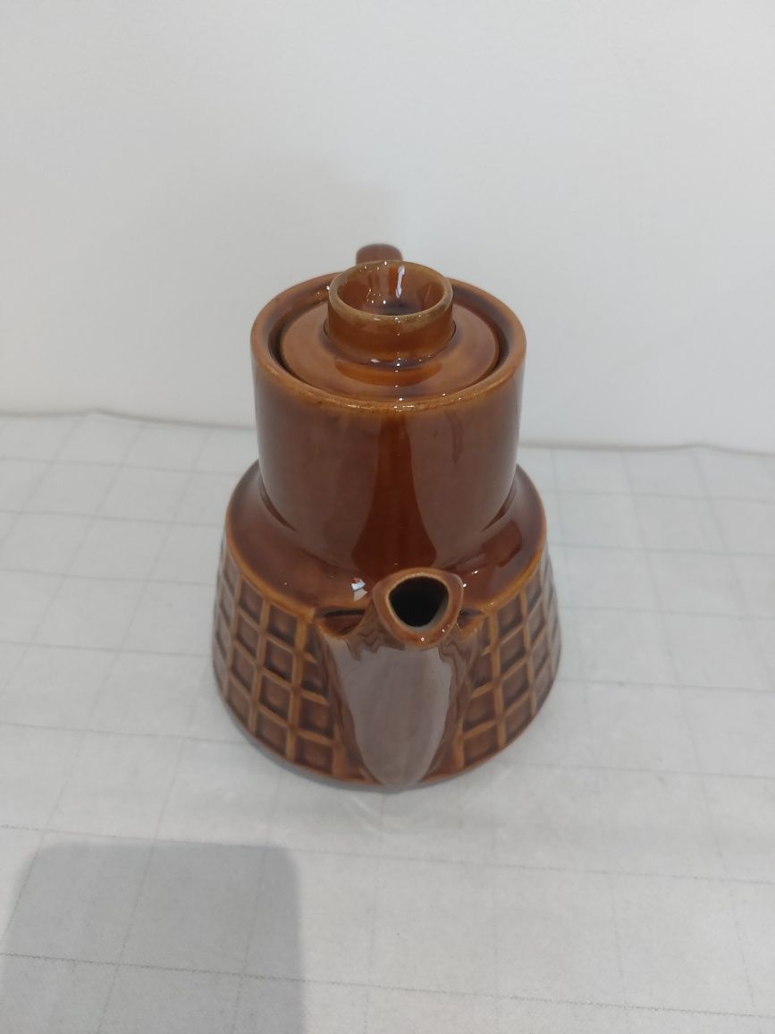 Imbryk dzbanek porcelit Pruszków PRL