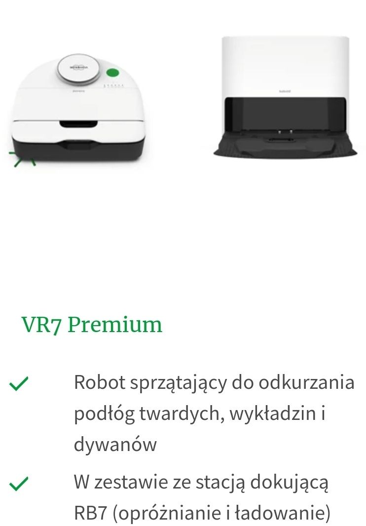 Kobold VR7 Premium nowy