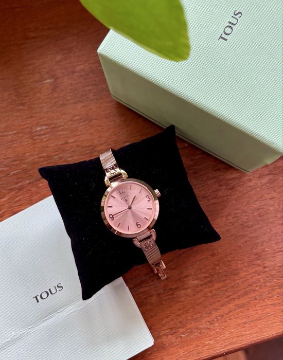 Tous zegarek Boheme Mesh w kolorze rozowego zlota