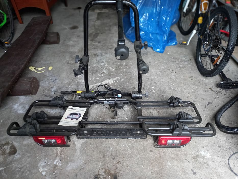 Bagażnik na 3 rowery na hak