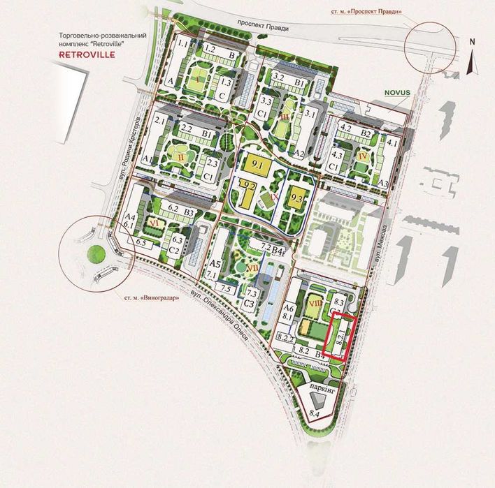 ОРЕНДА. ФАСАД. Комерція (кафе/ресторан/магазин) 147м² ЖК Варшавський 1