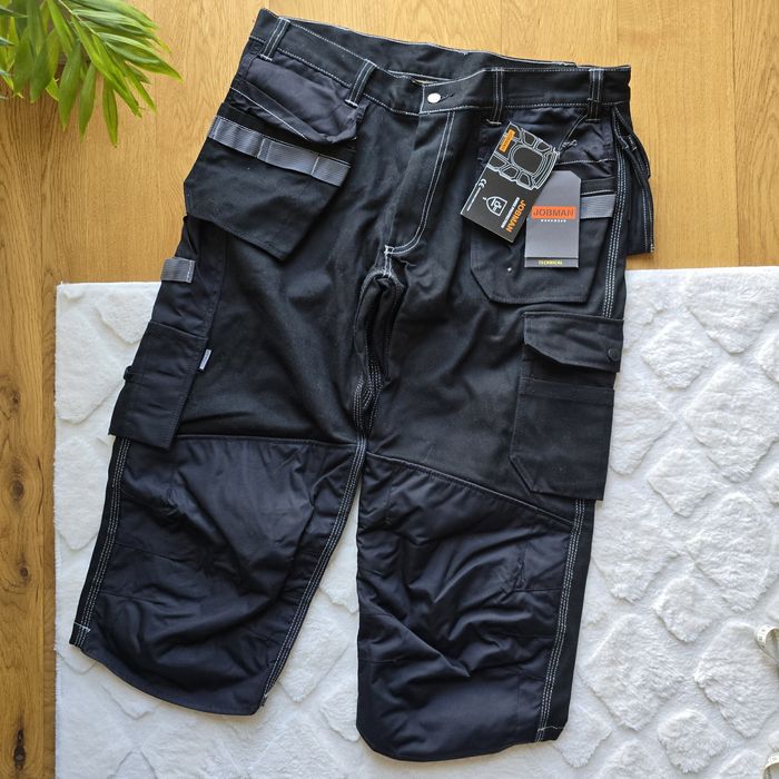 Nowe Spodnie Robocze 3/4 szwedzkie Jobman D96
