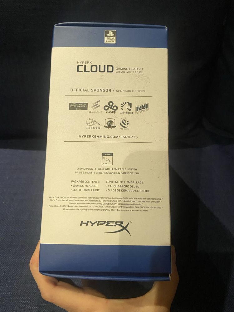 Hyperx Cloud sluchawki gamingowe