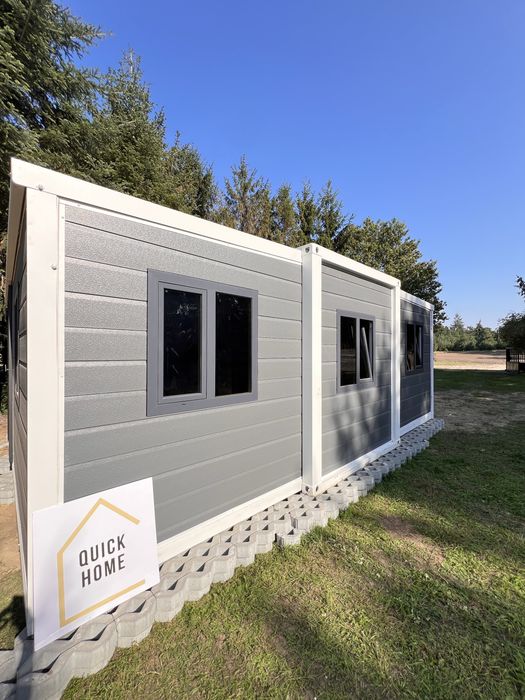 Nowoczesny Domek Modułowy Letniskowy Całoroczny 35m2