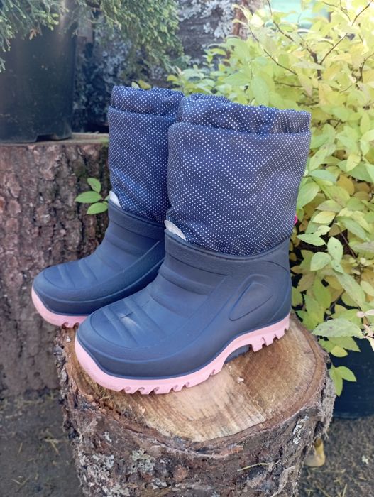 Теплющі черевики на зиму для дівчинки, сапожки, термо чоботи