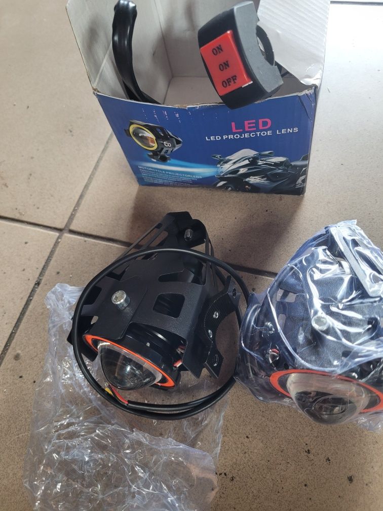 Halogeny led do motocykla
