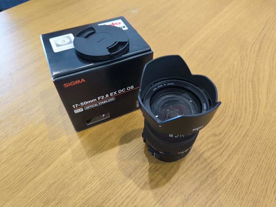 Sigma 17-50mm f/2.8 EX DC OS HSM para Canon
