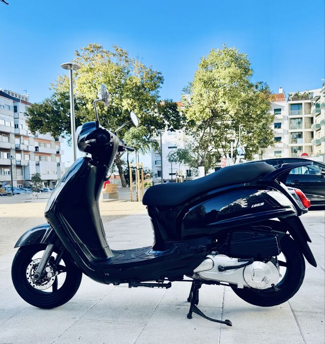 Linda scooter SYM Fiddle 2 125S 2012 com 27mil kms reais!