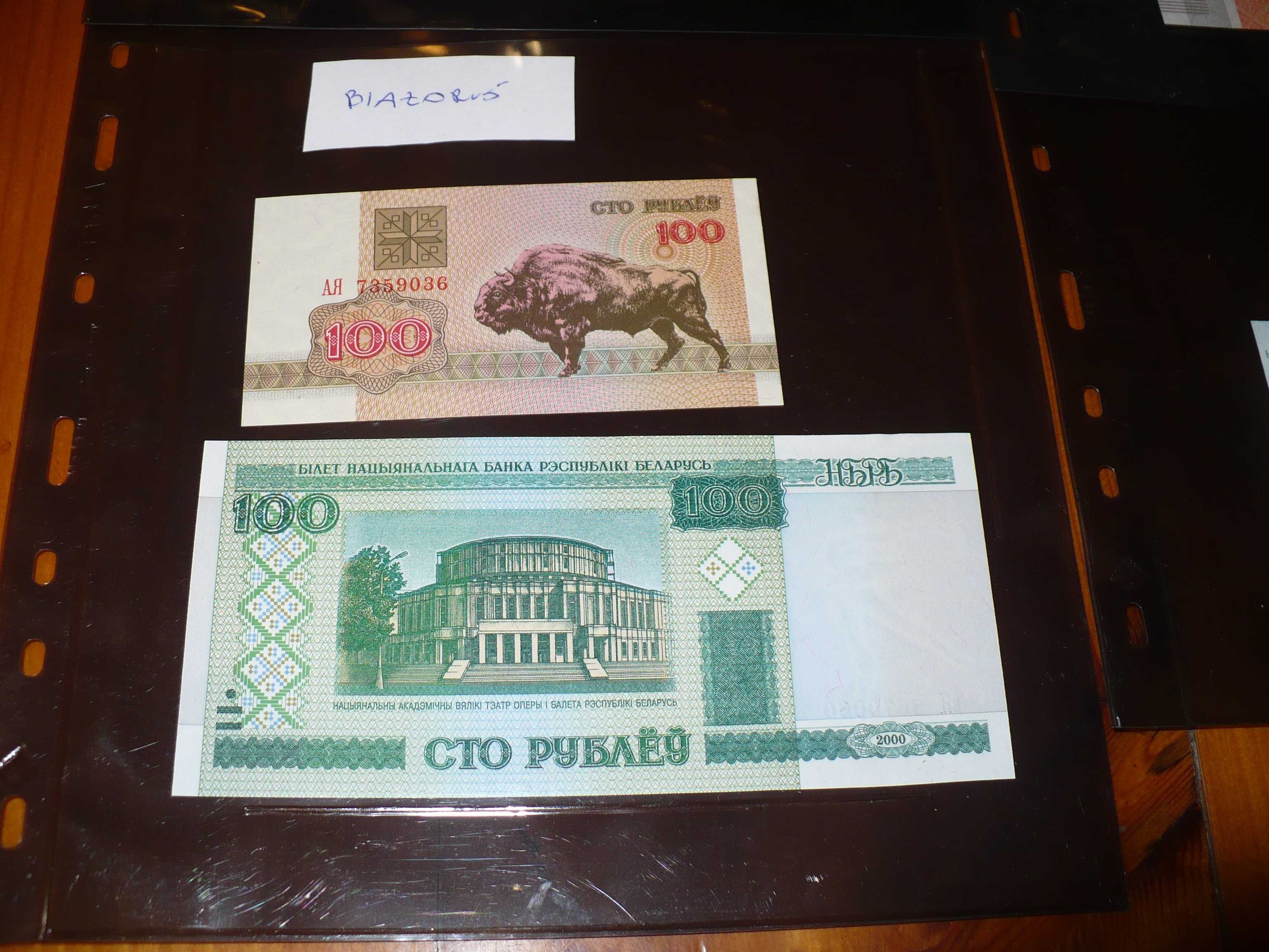 BANKNOTY: Indonezja, Birma, Kambodża, Naddniestrze, Ukraina, Białoruś