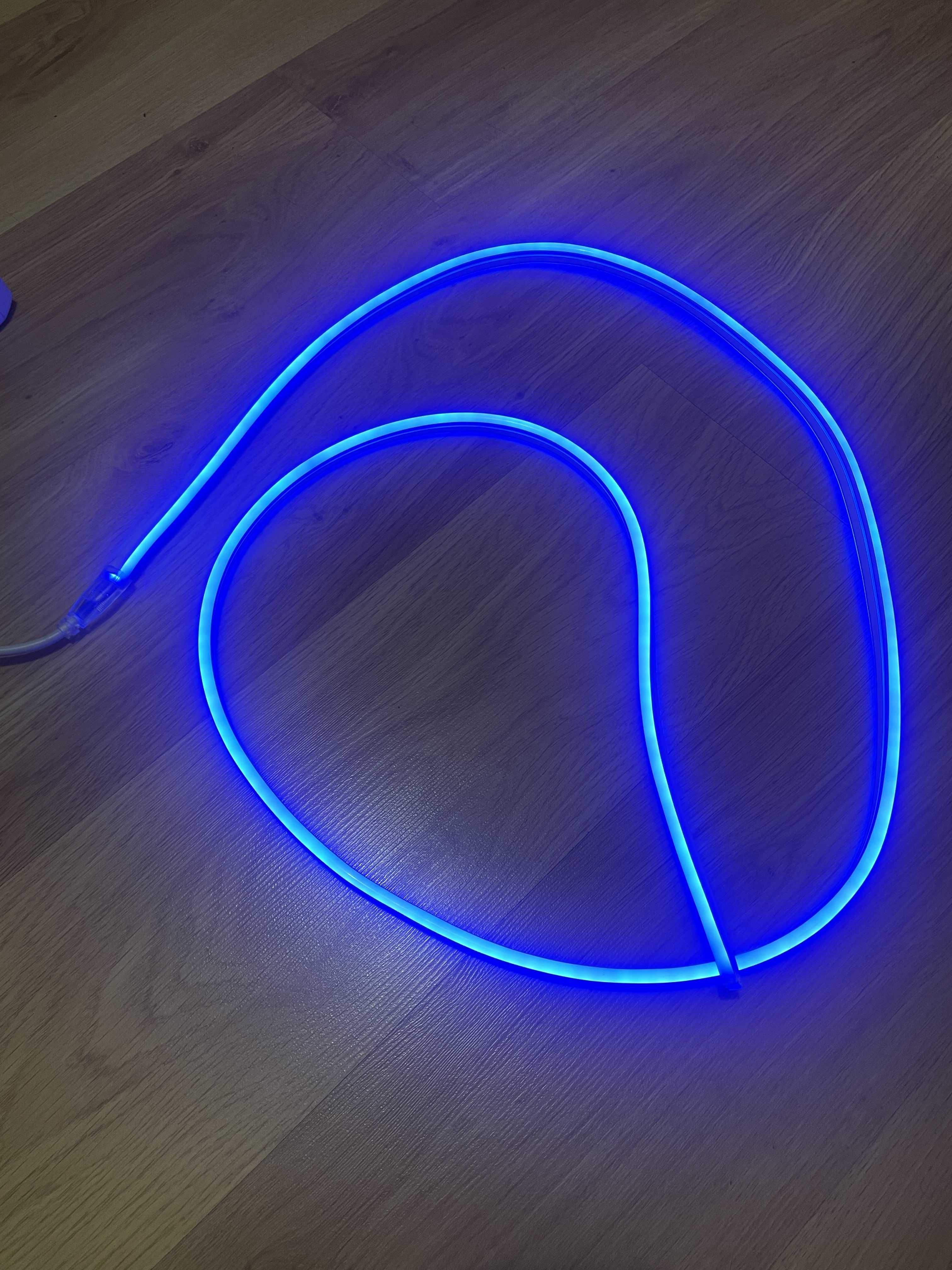Pasek LED NEON 2m niebieski