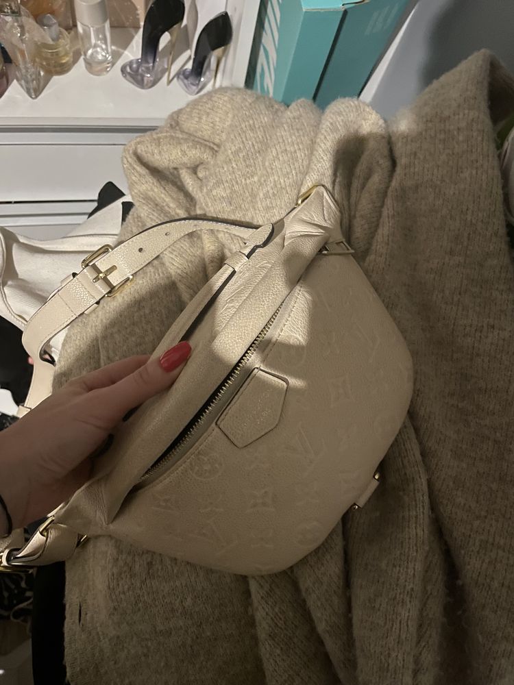 Louis Vuitton Bumbag Monogram Empreinte Creme