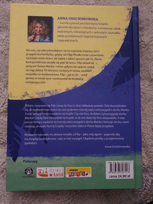 Książka Duch Maciek detektywem