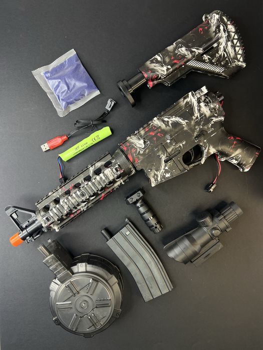 Автомат НК416 +2 магазини на аккумуляторі