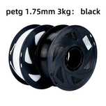 PETG пластик для 3D-печати 1.75мм, черный, 3 кг – Филамент FDM SUNLU