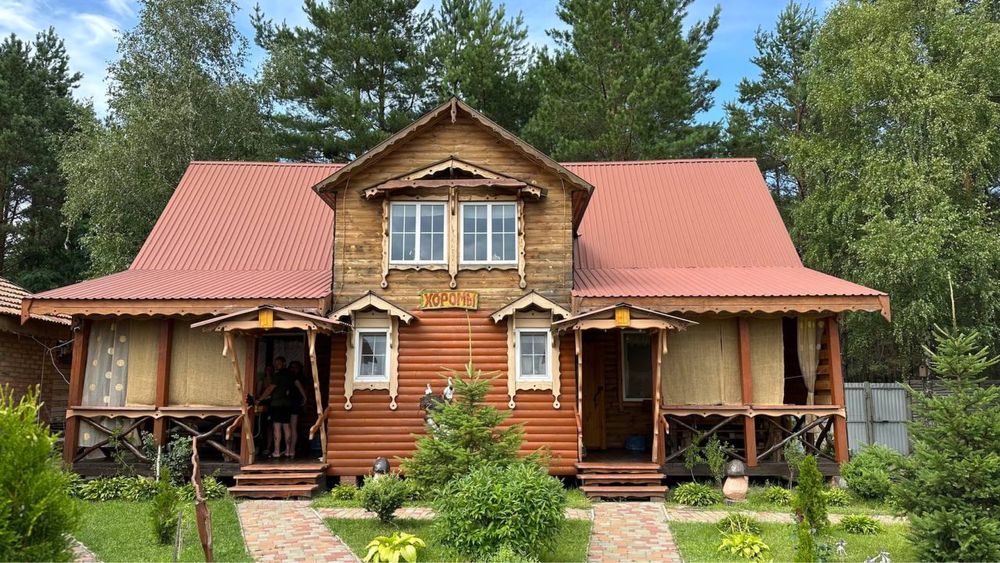 Відпочинок на Блакитних Озерах Садиба  На селі у Дідуся