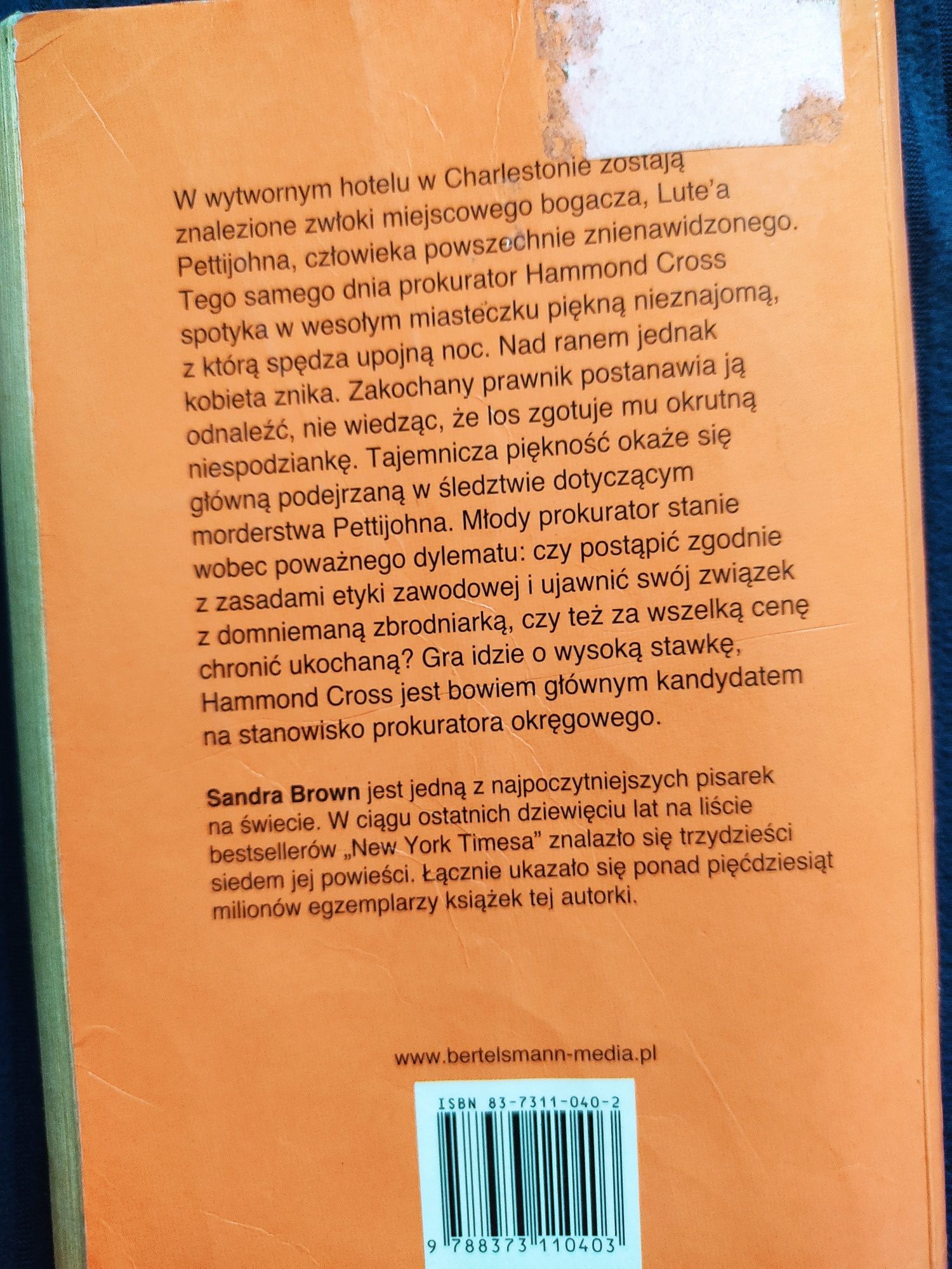 Książki kryminały romans Alibi Zabójcza bliskość 3 książki zestaw