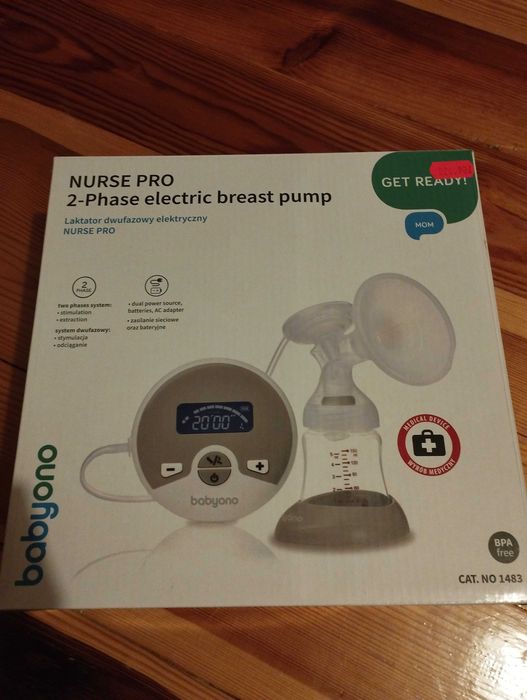Laktator dwufazowy elektryczny Babyono