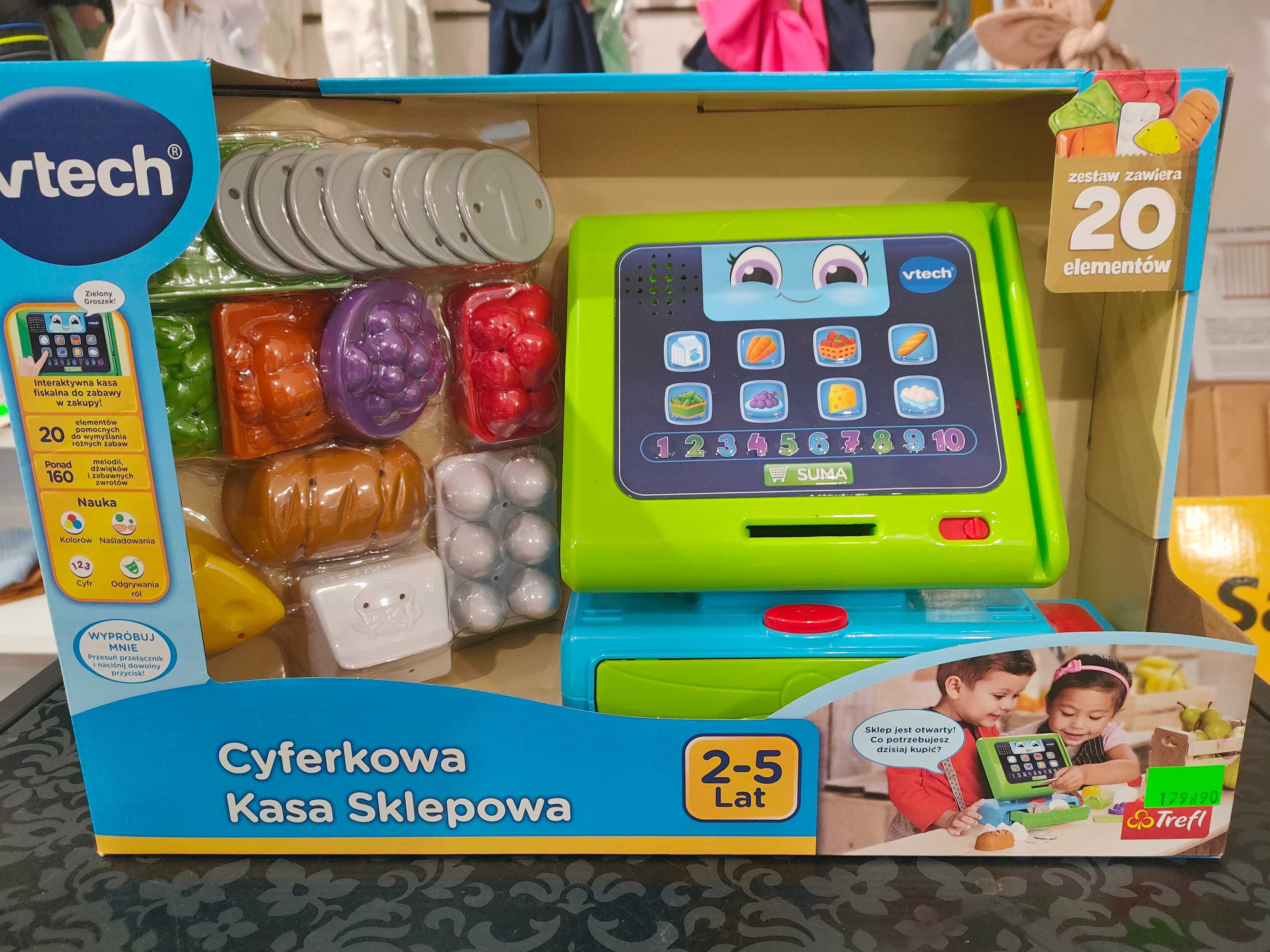VTech Edukacyjna Cyferkowa Kasa sklepowa 60832 *NOWA*