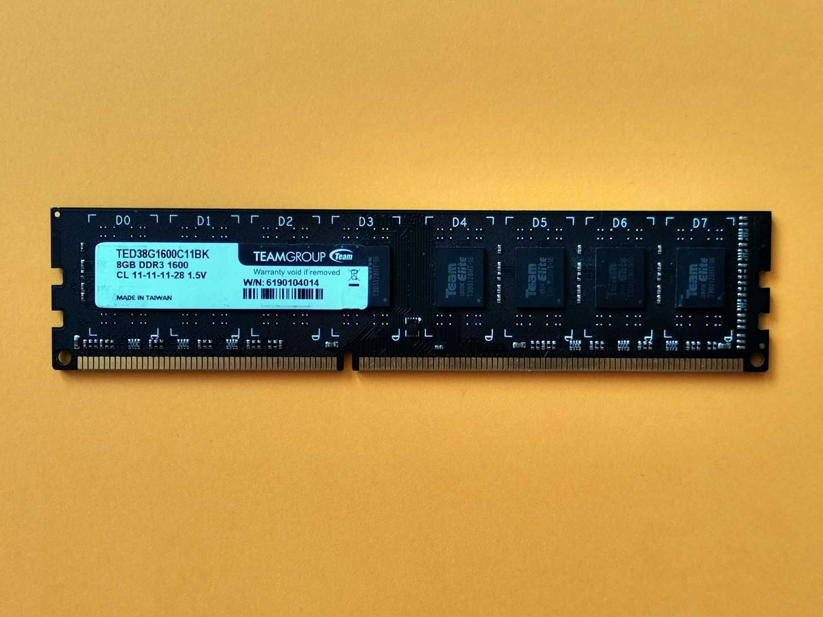 DDR3 8GB Team Group 12800 -Komputer
