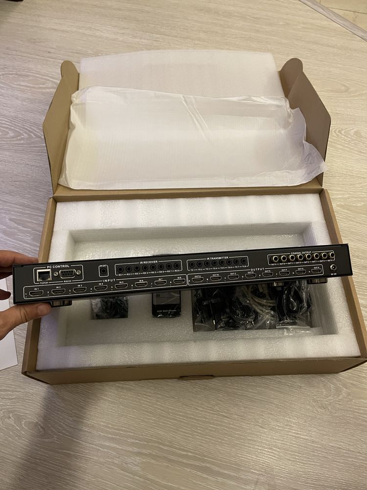 Матричный коммутатор HDMI 8X8 MATRIX SWITCH, 4K/60