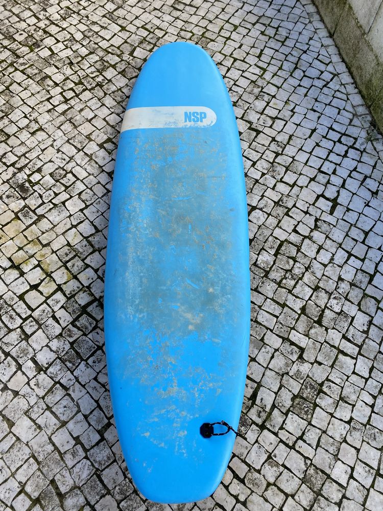 Prancha de surf nsp 6’6 softboard funboard