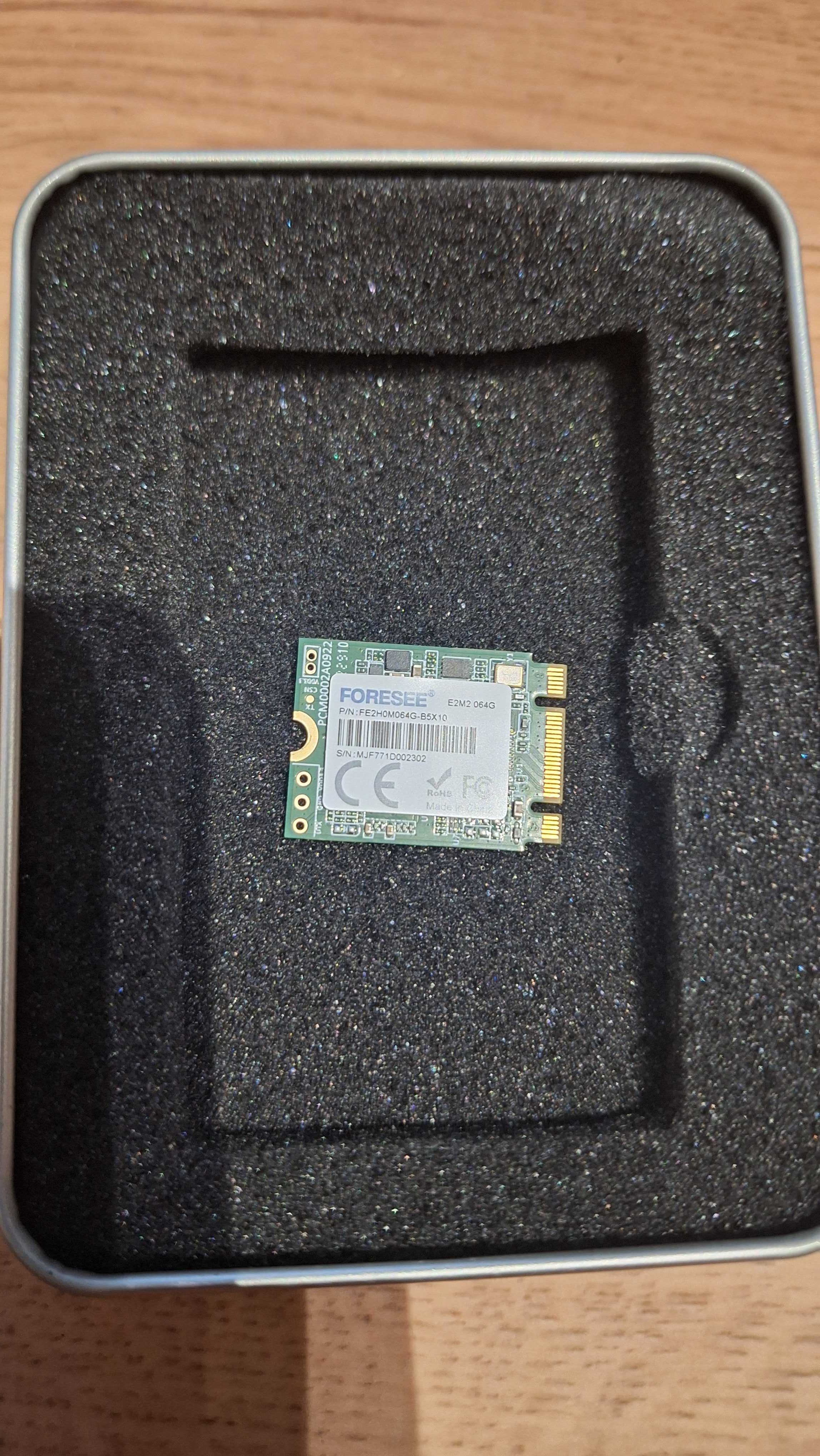 Dysk m2 foresse FE2H0M064G-B5X10 64gb sprawny dobra cena + pudełko