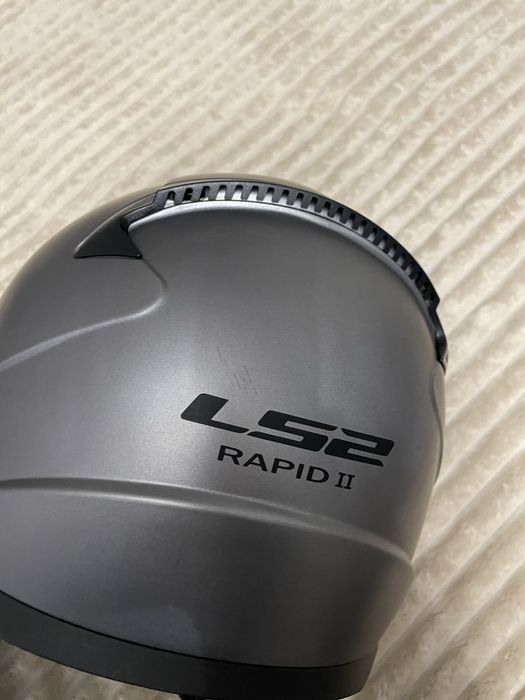 Шолом LS2 rapid silver