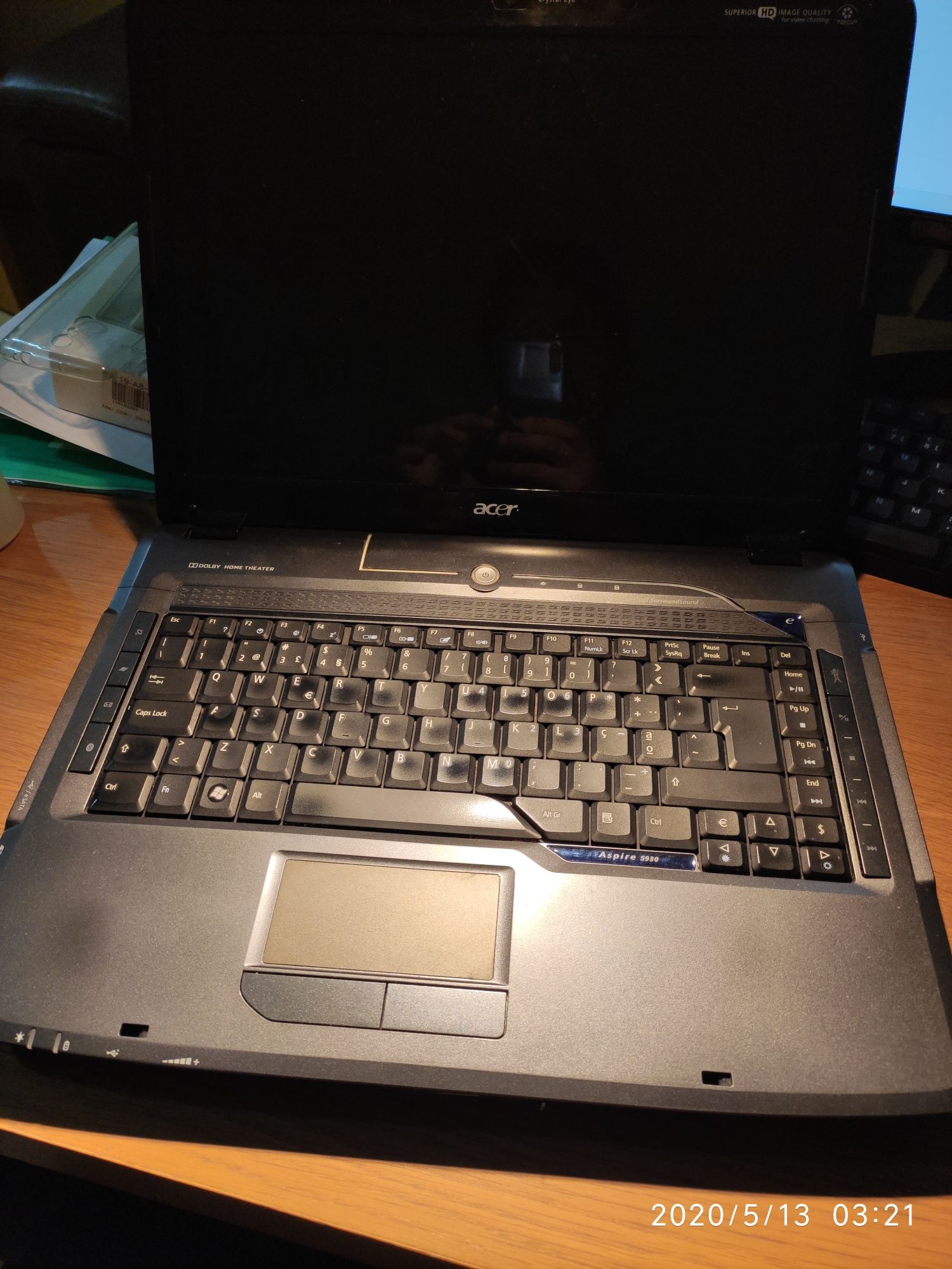 Acer Aspire 5930G - avariado